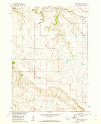 Quinn Table NE 1960 topographic map thumbnail