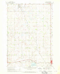 Ramona 1968 topographic map thumbnail