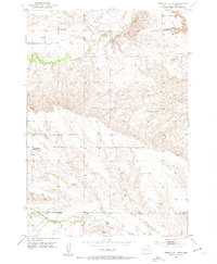 Rapid City 1 NW topographic map thumbnail