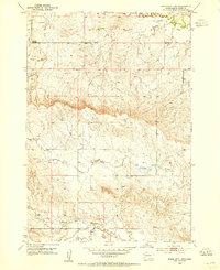 Rapid City 1 SW topographic map thumbnail
