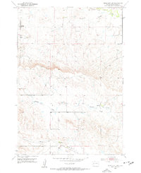 Rapid City 1 SW 1953 topographic map thumbnail