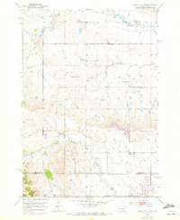 Rapid City NW 1953 topographic map thumbnail