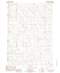 Red Elm SW 1982 topographic map thumbnail