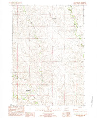 Red Scaffold 1982 topographic map thumbnail