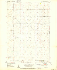 Ree Heights NW 1951 topographic map thumbnail