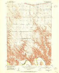 Reliance SW 1952 topographic map thumbnail