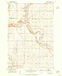 Richmond NE 1952 topographic map thumbnail