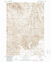 Ridgeview NE 1951 topographic map thumbnail
