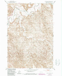 Ridgeview NW 1951 topographic map thumbnail