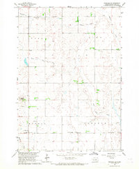 Rockham SW 1966 topographic map thumbnail