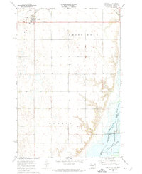 Rosholt 1972 topographic map thumbnail