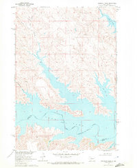 Rousseau Creek 1969 topographic map thumbnail