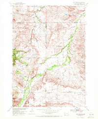 Saint Onge SE 1954 topographic map thumbnail