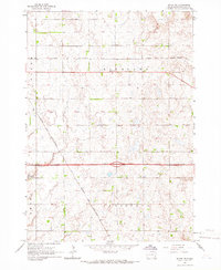Salem NE 1964 topographic map thumbnail