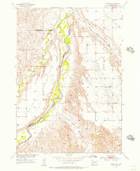 Scenic SW 1954 topographic map thumbnail