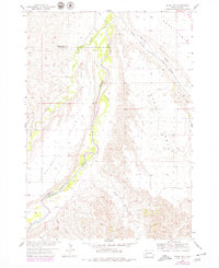 Scenic SW 1954 topographic map thumbnail