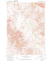 Sharps Corner 1951 topographic map preview