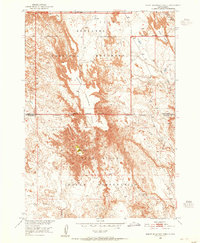 Sheep Mountain Table 1950 topographic map thumbnail