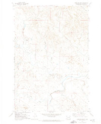 Sheep Pen Draw 1971 topographic map thumbnail