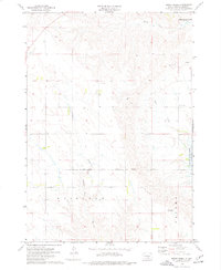 Short Creek 1974 topographic map thumbnail