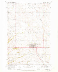 Sisseton 1970 topographic map thumbnail