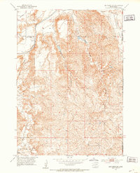 Smithwick NE 1951 topographic map thumbnail