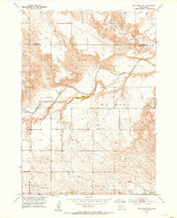 Smithwick NW 1951 topographic map thumbnail