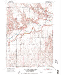 Smithwick NW 1951 topographic map thumbnail