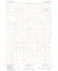 Snow Lake 1980 topographic map thumbnail