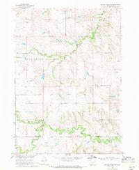 Soldier Creek NW 1969 topographic map thumbnail