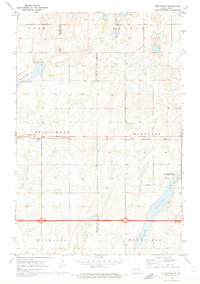 Spiritwood 1970 topographic map thumbnail