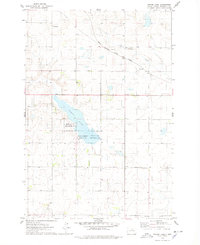 Spring Lake 1974 topographic map thumbnail