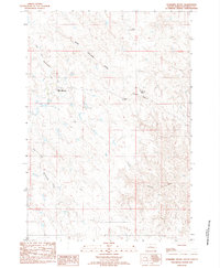 Standing Butte 1983 topographic map thumbnail