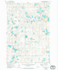 Stangland Slough 1970 topographic map thumbnail