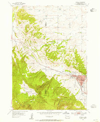 Sturgis 1954 topographic map thumbnail