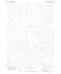 Sulphur Butte 1978 topographic map thumbnail