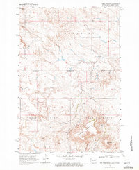 Table Mountain 1969 topographic map thumbnail