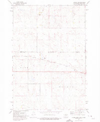 Tatanka Lake 1972 topographic map thumbnail