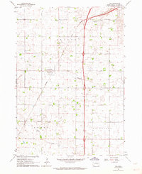 Tea 1962 topographic map thumbnail
