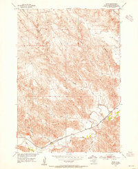 Teton 1953 topographic map thumbnail