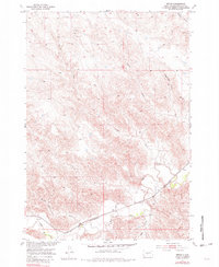 Teton 1953 topographic map thumbnail
