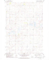 Thomas Lake 1978 topographic map thumbnail