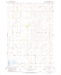 Thomas Lake NW 1978 topographic map thumbnail