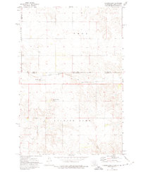 Thunder Hawk 1972 topographic map thumbnail