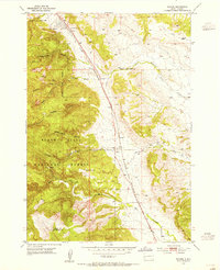 Tilford 1953 topographic map thumbnail