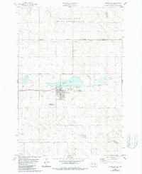 Timber Lake 1978 topographic map preview