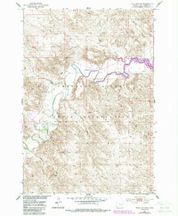 Trail City SW 1952 topographic map thumbnail
