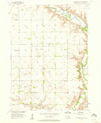 Tschetter Colony 1957 topographic map thumbnail