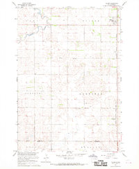 Tulare 1967 topographic map thumbnail