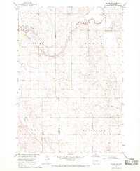 Tulare SW 1967 topographic map thumbnail